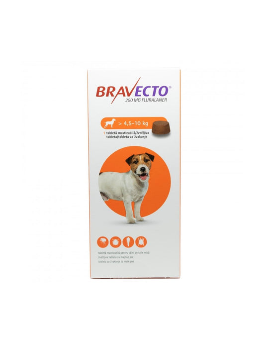 Bravecto Dog 250mgx 1tb (4.5-10kg)
